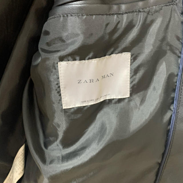 ZARA(ザラ)のライダースジャケット ダブル メンズのジャケット/アウター(ライダースジャケット)の商品写真