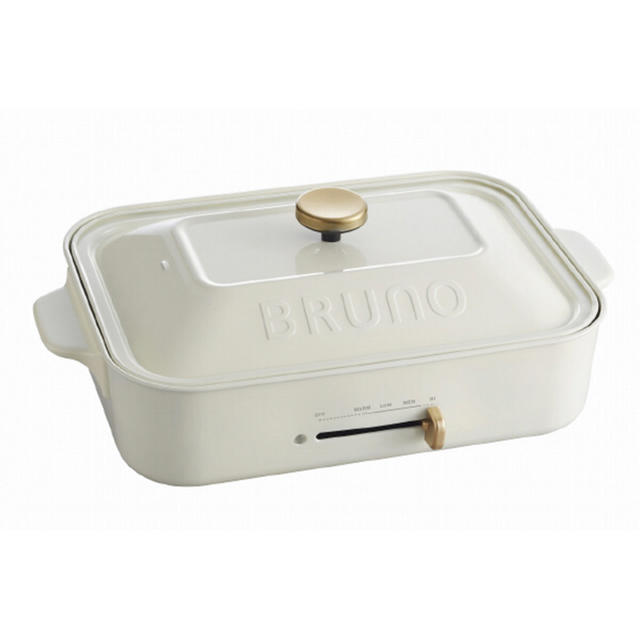 BRUNO ブルーノ ホットプレート　コンパクトプレート　深鍋セット調理家電