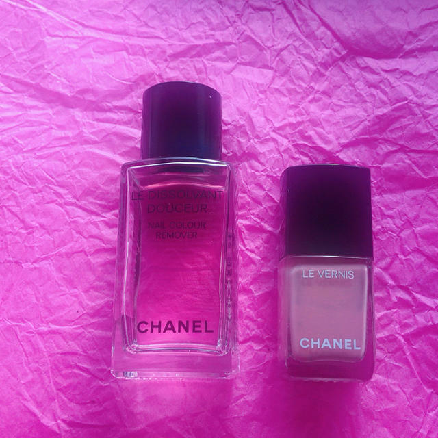 CHANEL(シャネル)のシャネル　ネイル521、除光液 コスメ/美容のネイル(マニキュア)の商品写真
