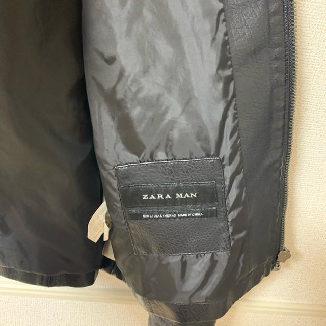 ZARA(ザラ)のZARA ライダースジャケット メンズのジャケット/アウター(ライダースジャケット)の商品写真