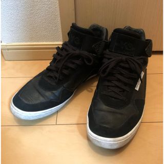 ワイスリー(Y-3)のクロ様専用 Y-3 ハイカット スニーカー 黒 29cm (スニーカー)