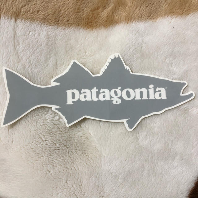 patagonia(パタゴニア)のpatagonia ステッカー ハンドメイドの文具/ステーショナリー(しおり/ステッカー)の商品写真