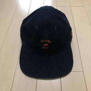 ビームスボーイ(BEAMS BOY)のNEW ERA × BEAMS BOY /別注 ミニロゴ コーデュロイ キャップ(キャップ)