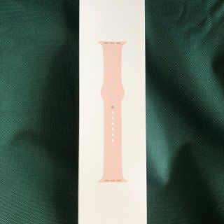 アップルウォッチ(Apple Watch)の【純正品・新品未使用】アップルウォッチ　バンド　ピンク　44mm(その他)