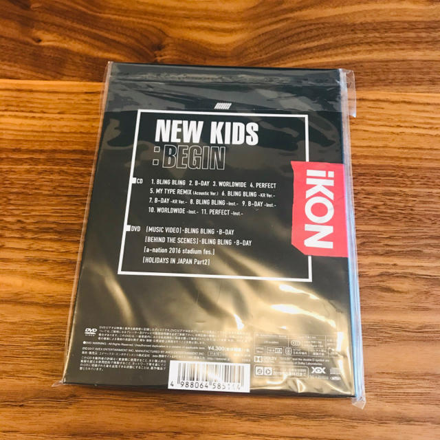 iKON(アイコン)のiKON CD DVD NEW KIDS:BEGIN エンタメ/ホビーのDVD/ブルーレイ(ミュージック)の商品写真