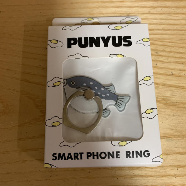 PUNYUS(プニュズ)のPUNYUS スマートフォンリング　フグ スマホ/家電/カメラのスマホアクセサリー(その他)の商品写真