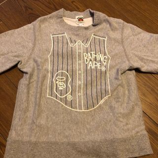 アベイシングエイプ(A BATHING APE)のBATHiNGAPE ロングTシャツ キッズ(Tシャツ/カットソー)