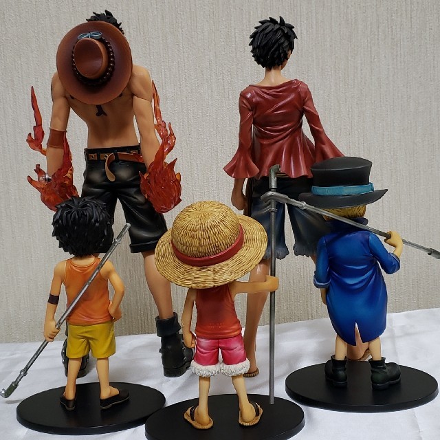 BANPRESTO - 15 ワンピース MSP グラチル ルフィ サボ エース