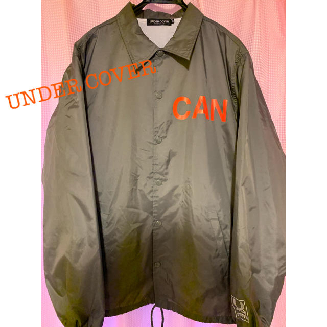 UNDER COVER 17ss コーチジャケット I WANT MORECAN48cm身幅