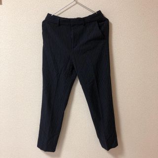 ユナイテッドアローズ(UNITED ARROWS)のユナイテッドアローズ　テーパードパンツ　ストライプ(カジュアルパンツ)