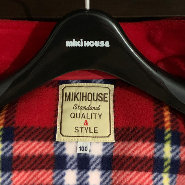 mikihouse(ミキハウス)のにこにこ꒡̈⃝さん専用 キッズ/ベビー/マタニティのキッズ服女の子用(90cm~)(コート)の商品写真