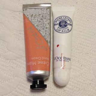 ロクシタン(L'OCCITANE)のロクシタン♡未使用ハンドクリーム＆リップ(その他)