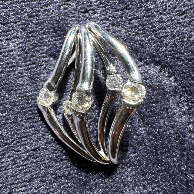 プラチナ ダイヤ ペンダントトップ - ネックレス