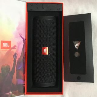 フリップ(Flip)のJBL FLIP4 Bluetoothスピーカー ブラック(スピーカー)