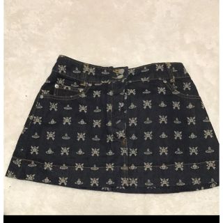 ヴィヴィアン(Vivienne Westwood) デニムスカート ミニスカートの通販
