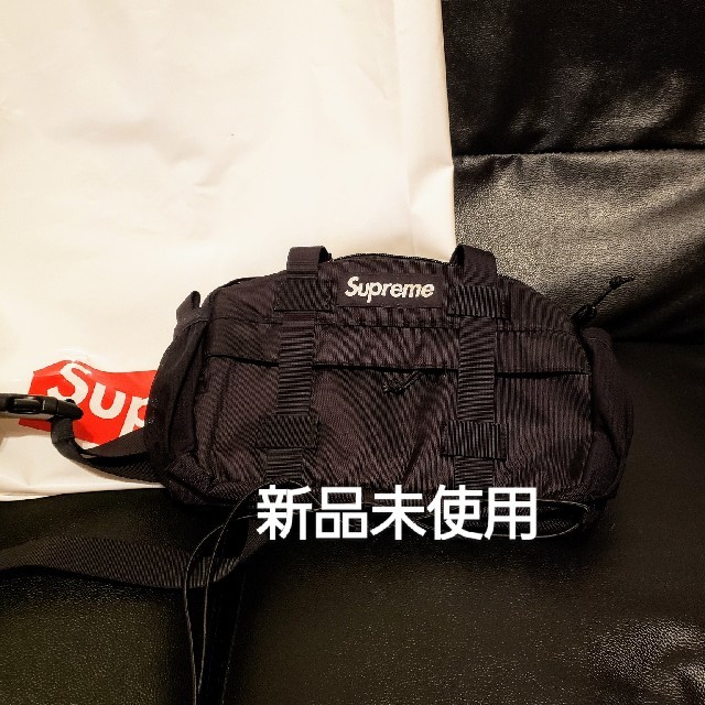 SUPREME 19fw waist bag black 新品未使用