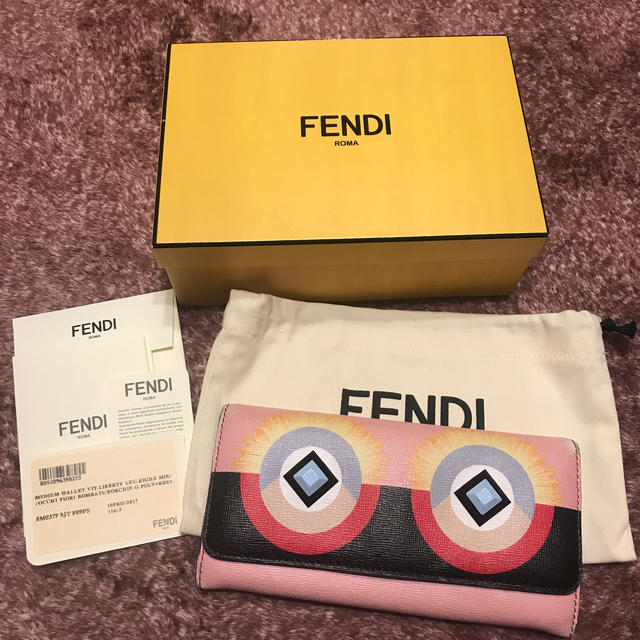 FENDI(フェンディ)の確実正規品☆FENDI☆モンスター☆長財布 レディースのファッション小物(財布)の商品写真