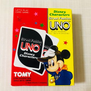 トミー(TOMMY)の☆UNO ディズニー　キャラクター(トランプ/UNO)