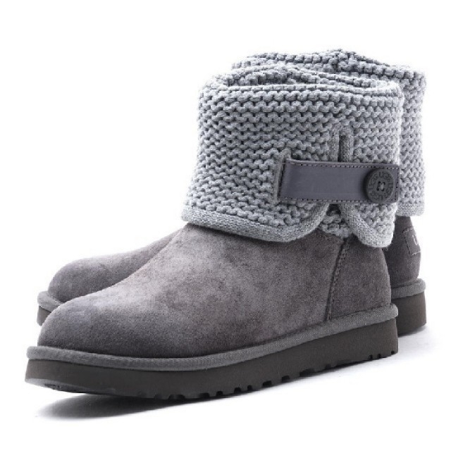 UGG(アグ)の【UGG美品】牛革ブーツ SHINA 1012534 (レディース/8/グレー) レディースの靴/シューズ(ブーツ)の商品写真