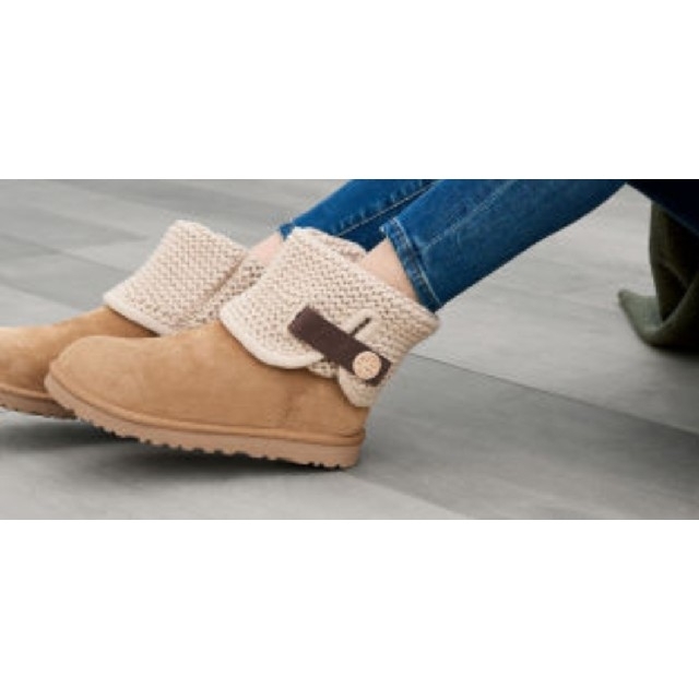 UGG(アグ)の【UGG美品】牛革ブーツ SHINA 1012534 (レディース/8/グレー) レディースの靴/シューズ(ブーツ)の商品写真