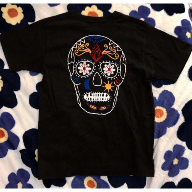 RODEO CROWNS(ロデオクラウンズ)のメキシカンスカル カラベラ Tシャツ レディースのトップス(Tシャツ(半袖/袖なし))の商品写真