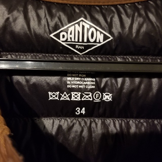 DANTON by JUN 's shop｜ダントンならラクマ - 専用danton インナーダウン34ブラウンの通販 国産即納