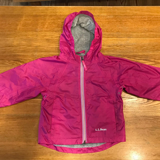 L.L.Bean(エルエルビーン)の値下げ　LLBean ジャケット　フリース裏地 キッズ/ベビー/マタニティのキッズ服女の子用(90cm~)(ジャケット/上着)の商品写真