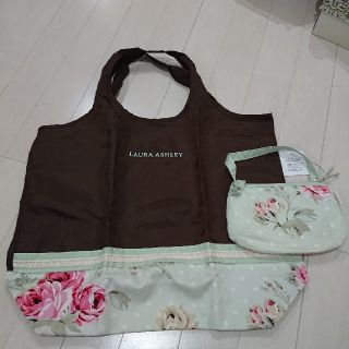 ローラアシュレイ(LAURA ASHLEY)の新品☆ローラアシュレイ エコバッグ マイバッグ Lサイズ(エコバッグ)