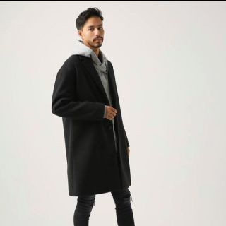 ザラ(ZARA)の新品 メンズ ロングコート(ステンカラーコート)