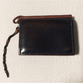 スティッフ(STIFF)の【レア】STIFF× ojaga design  二つ折り財布 ビンテージ加工(折り財布)