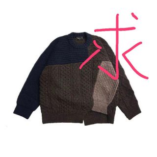 カラー(kolor)の<求> kolor パルコ限定 ニット size1(ニット/セーター)