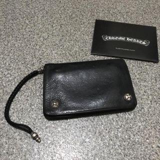 クロムハーツ(Chrome Hearts)の今週セール!!【クロムハーツ】2ジップウォレット ストラップ付きヘビーレザー(長財布)