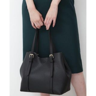 ナチュラルビューティーベーシック(NATURAL BEAUTY BASIC)のNATURAL BEAUTY BASIC シンプルトートバック BLACK(トートバッグ)