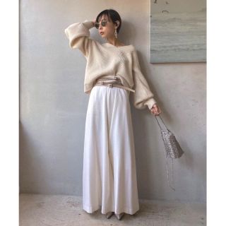 アメリヴィンテージ(Ameri VINTAGE)の【新品】AMERI UNDRESSED SUPER FLARE PANTS (カジュアルパンツ)