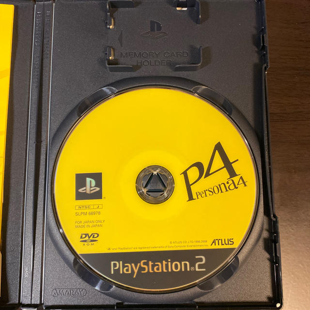 PlayStation2(プレイステーション2)のペルソナ4 PS2 エンタメ/ホビーのゲームソフト/ゲーム機本体(家庭用ゲームソフト)の商品写真