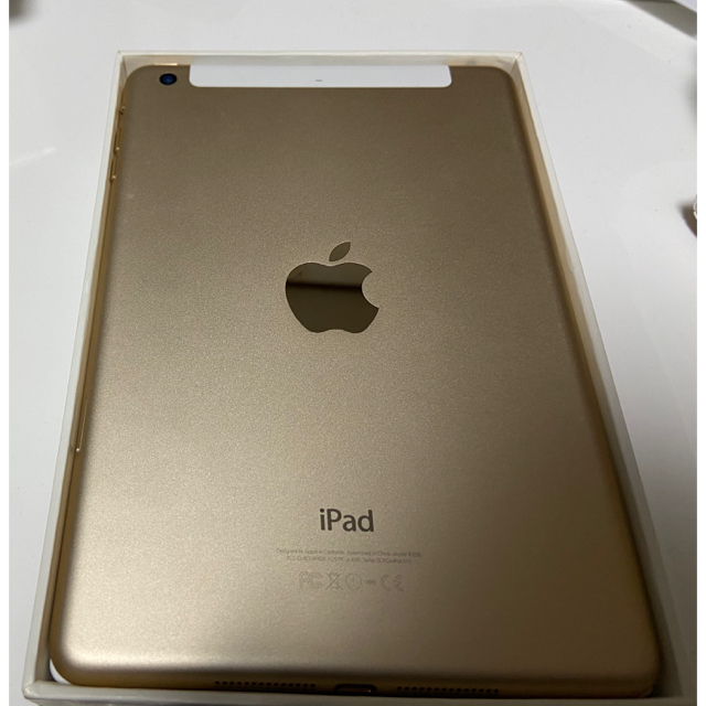 iPad(アイパッド)の確実国内正規品　ipad mini3 16GB ゴールド  スマホ/家電/カメラのPC/タブレット(タブレット)の商品写真