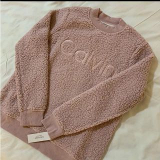 カルバンクライン(Calvin Klein)のカルバンクライン 新品 ピンク(トレーナー/スウェット)