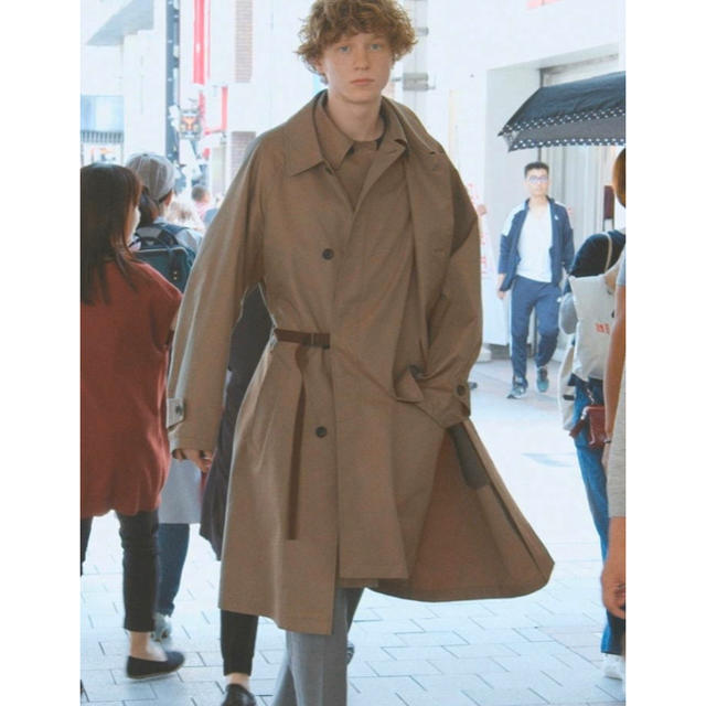 kolor - Kolor 20ss 新作 レイヤード ステンカラーコート ベージュ 1 kolor - Kolor 20ss 新作 レイヤード ステンカラーコート ベージュ 1