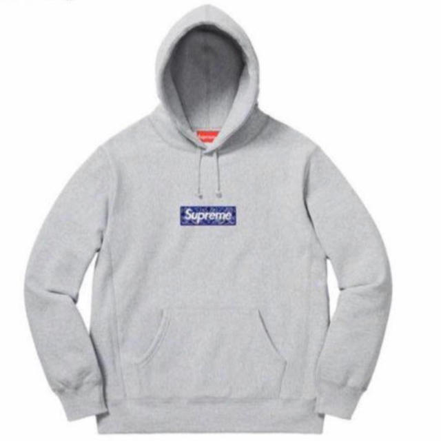 supreme bandana box logo hooded パーカー