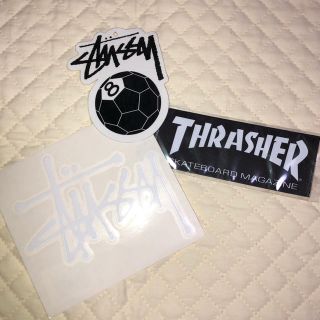 ステューシー(STUSSY)のSTUSSY THRASHER ステッカー(ステッカー)