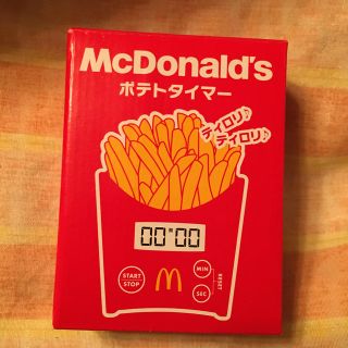 マクドナルド(マクドナルド)のポテトタイマー(ノベルティグッズ)