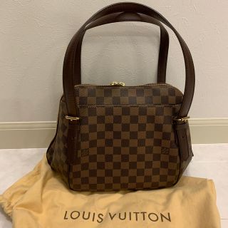 LOUIS VUITTON ルイヴィトン ダミエ ベレムPM N51173 ハンドバッグ エベヌ/350656