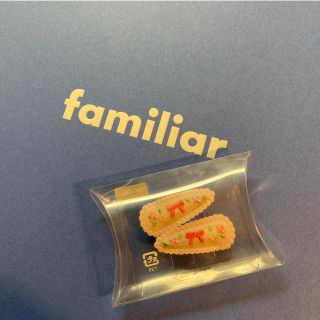 ファミリア(familiar)の新品未使用未開封　familiar ベビー用パッチンどめ　(ファッション雑貨)