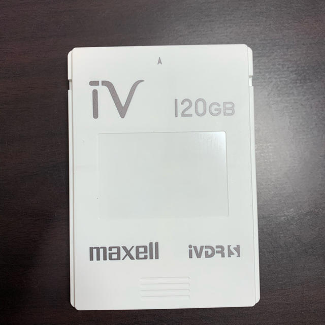 maxell(マクセル)のmaxell iVDR 120GB スマホ/家電/カメラのテレビ/映像機器(テレビ)の商品写真