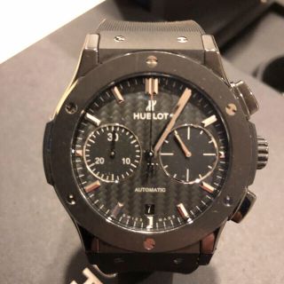 ウブロ(HUBLOT)のHUBLOT クラシックフュージョン クロノグラフ ブラックマジック(腕時計(アナログ))