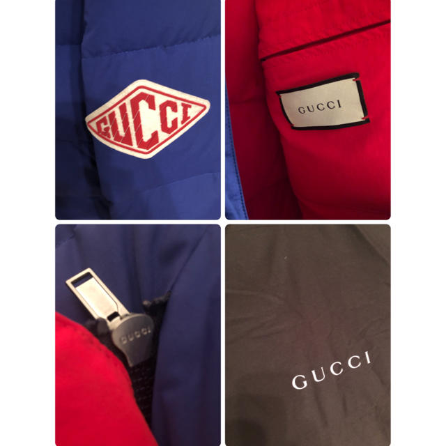 Gucci(グッチ)のnori様専用！希少！グッチ　ダウンジャケット　新品　付属品全て有り メンズのジャケット/アウター(ダウンジャケット)の商品写真