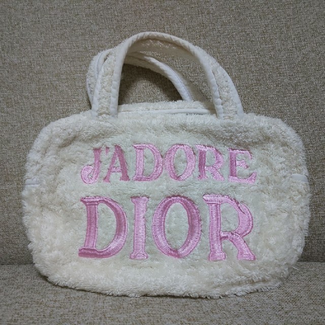 Dior　タオル地ハンドバック