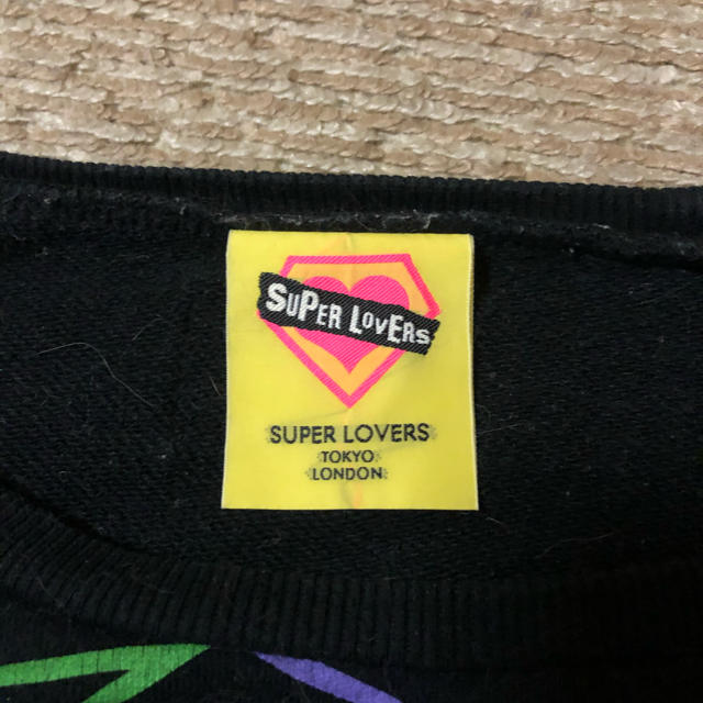SUPER LOVERS(スーパーラヴァーズ)のスーパーラヴァーズ　星柄トレーナー　スウェット レディースのトップス(トレーナー/スウェット)の商品写真