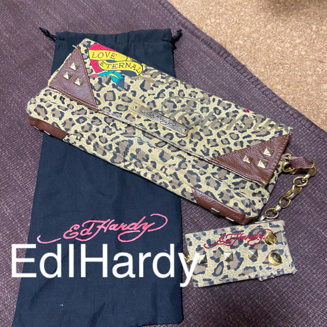 Ed Hardy(エドハーディー)のEd Hardy  エドハーディ　ハンドバッグ　バッグ レディースのバッグ(ハンドバッグ)の商品写真