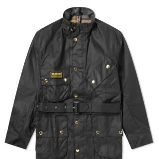 バーブァー(Barbour)の【早い者勝ち55%オフ！】Barbour international 42 新品(ライダースジャケット)